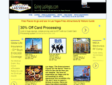 Tablet Screenshot of going-lasvegas.com